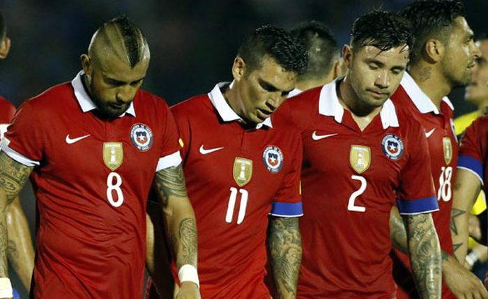 Chile es eliminado de la copa america centenario por presunto dopping positivo.